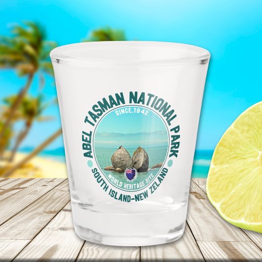 Abel Tasman Coastal Park New Zealand ショットグラス