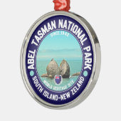 Abel Tasman National Park New Zeland メタルオーナメント (左)