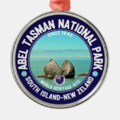 Abel Tasman National Park New Zeland メタルオーナメント (正面)
