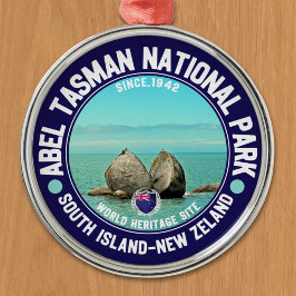 Abel Tasman National Park New Zeland メタルオーナメント