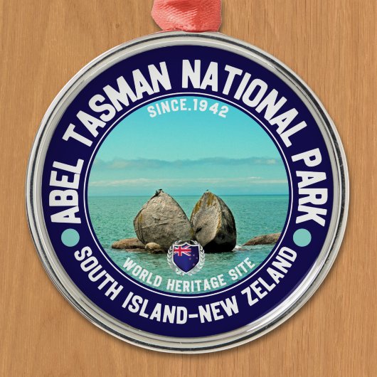 Abel Tasman National Park New Zeland メタルオーナメント