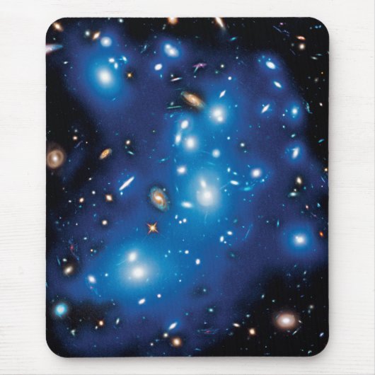 Abell 2744パンドラ銀河系クラスタ宇宙写真 マウスパッド (正面)