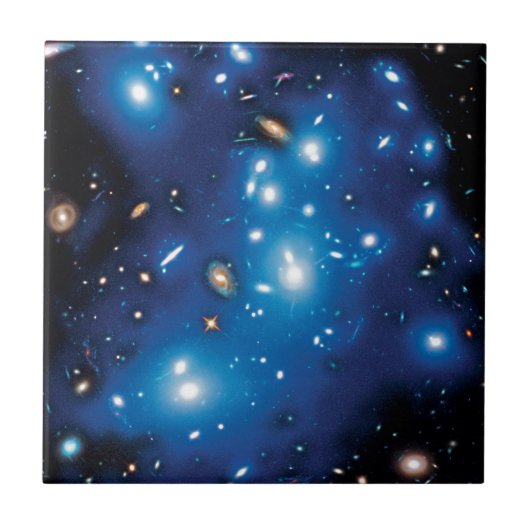 Abell 2744 パンドラ銀河団 宇宙写真 タイル (正面)