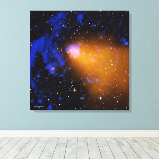 Abell 3376 キャンバスプリント (インサイチュ (ウッドフロア))