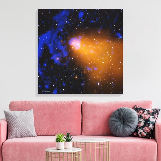 Abell 3376 キャンバスプリント (インサイチュ (リビング))