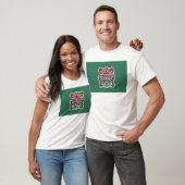 Abenakiの西部の国家の種族の旗 Tシャツ (ユニセックス)