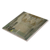 Abencerragesのホール、アルハンブラ、Granad タイル (側面)