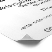 Abendmusikのタイトルページ， 1705 ポスター (角)