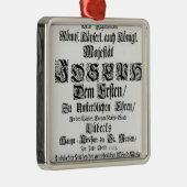 AbendmusikのTitlepage、1705年 メタルオーナメント (右)