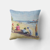 Abeneセネガル1997年のビーチ クッション (裏面)