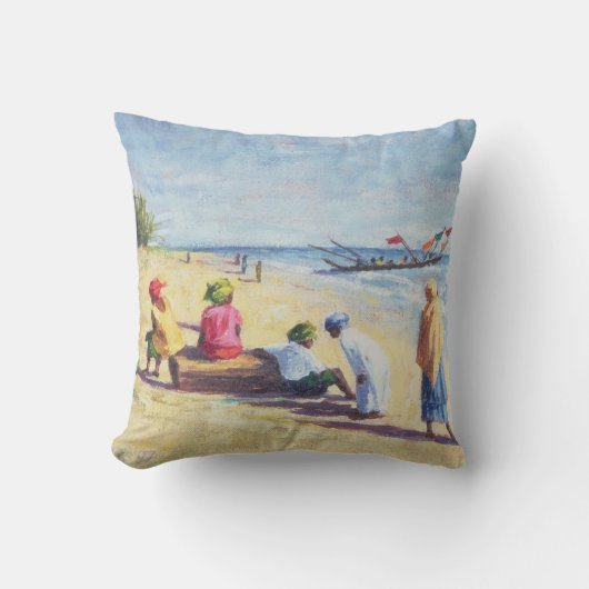 Abeneセネガル1997年のビーチ クッション (正面)