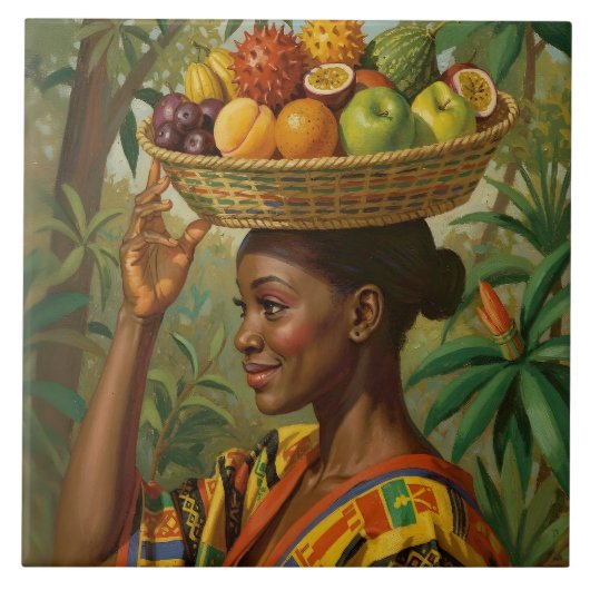 “Abeni”, Her Own Fruit – Black History Celebration タイル (正面)