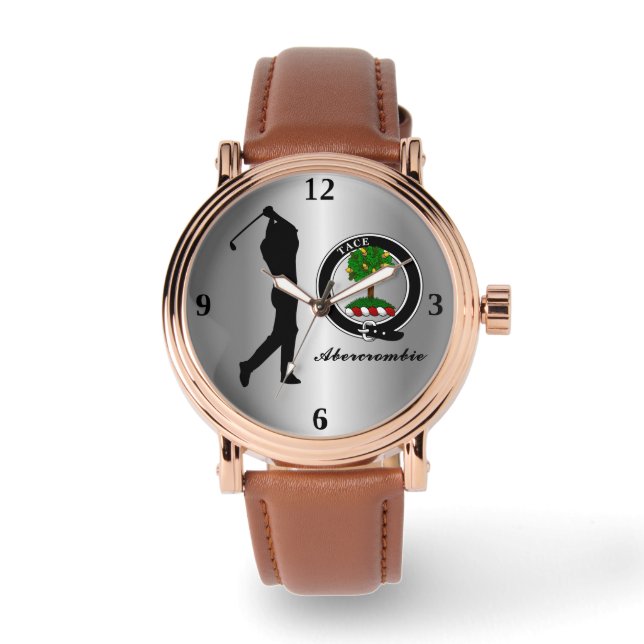 Abercrombie Clan Badge (His) Golf   腕時計 (正面)