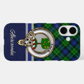 Abercrombie Clan Badge & Tartan Personalized Case-Mate iPhoneケース (裏面 (横))