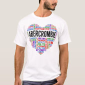 ABERCROMBIE Legendハート Tシャツ (正面)