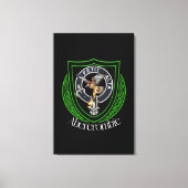 Abercrombie Scottish Clan Crest キャンバスプリント (正面)