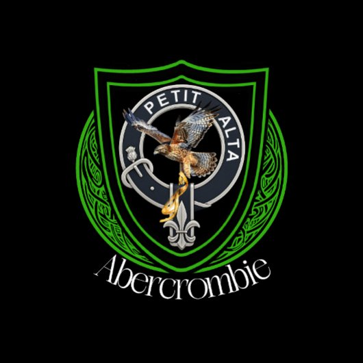Abercrombie Scottish Clan Crest フリースブランケット
