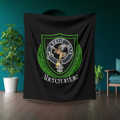 Abercrombie Scottish Clan Crest フリースブランケット