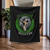 Abercrombie Scottish Clan Crest フリースブランケット