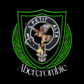 Abercrombie Scottish Clan Crest フリースブランケット