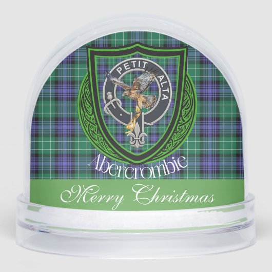 Abercrombie Scottish Clan Tartan and Crest (正面)