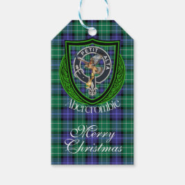 Abercrombie Scottish Clan Tartan & Crest ギフトタグ