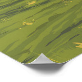 Aberdare National Park Kenya Travel Poster ポスター (角)