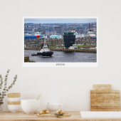 Aberdeen、スコットランド統一された、王国 ポスター (キッチン)