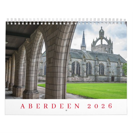 Aberdeen 2026カレンダー カレンダー (カバー)