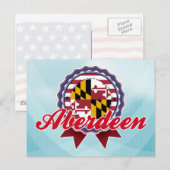 Aberdeen、MD ポストカード (正面/裏面)