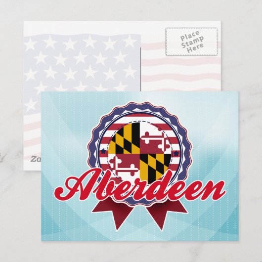 Aberdeen、MD ポストカード (正面/裏面)