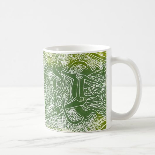 Aberlamnoのモンスター コーヒーマグカップ (右)
