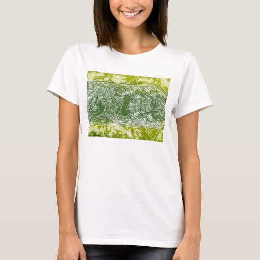 Aberlamnoのモンスター Tシャツ (正面)