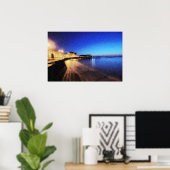 Aberystwyth at Night Poster ポスター (ホームオフィス)