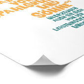 Abgezapft und originalverkorkt - Loriot - Wein ポスター (角)