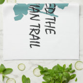 ABHのアパラチア山脈の道のハイカー キッチンタオル (折り畳み)