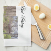 ABHのアパラチア山脈の道 キッチンタオル (四つ折り)