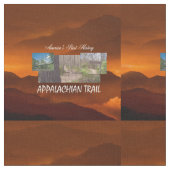 ABHのアパラチア山脈の道 ファブリック (クローズアップ)