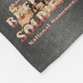 ABHのバッファローの兵士 フリースブランケット (角)