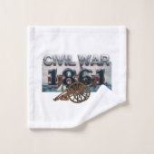 ABHの内戦1861年 バスタオルセット (ウォッシュタオル)