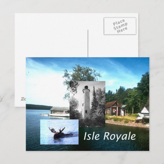 ABHの島Royale ポストカード (正面/裏面)