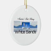 ABHの白の砂 セラミックオーナメント (右)