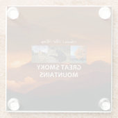 ABHの素晴らしい煙山 ガラスコースター (裏面)