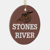 ABHは川に投石します セラミックオーナメント (右)