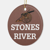 ABHは川に投石します セラミックオーナメント (左)