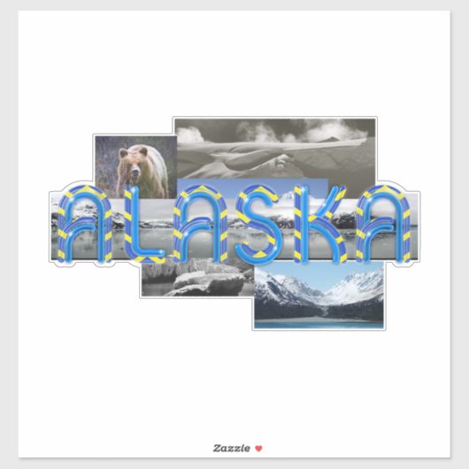 ABHアラスカ シール (シート)