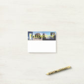 ABHイエローストーン ポストイット (デスク上)