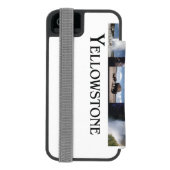 ABHイエローストーン INCIPIO iPhoneウォレットケース (フォリオ裏面)