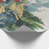 ABHカリフォルニアのゴールドラッシュ ラッピングペーパー (角)