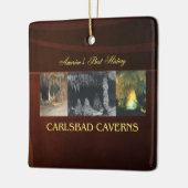 ABHカールズバッドの洞窟 セラミックオーナメント (左)
